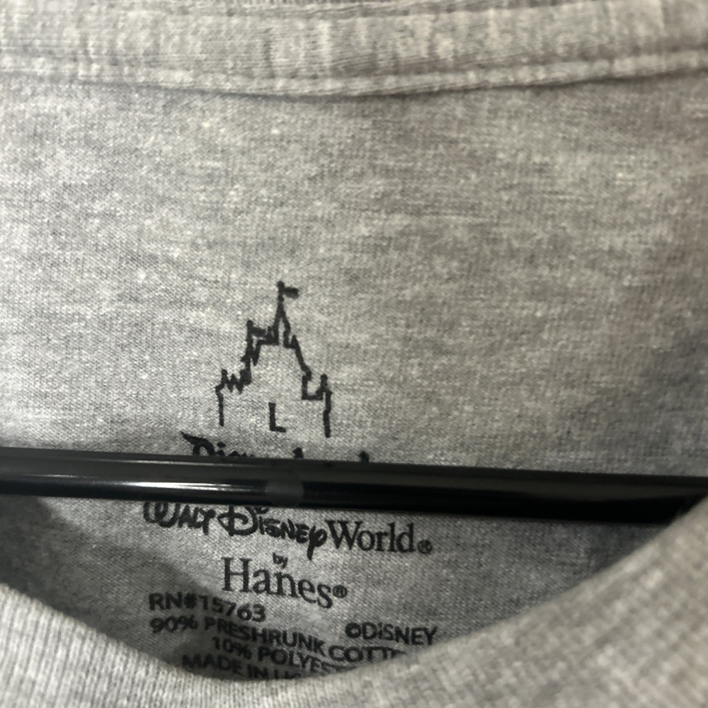 Walt Disney World 2017 Mickey Mouse Fantasia graphic gray t-shirt men's sz L 018 - Picture 4 of 6